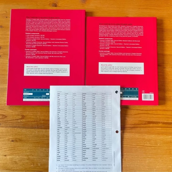 English Avenues level  2 school books - Picture 2 of 2